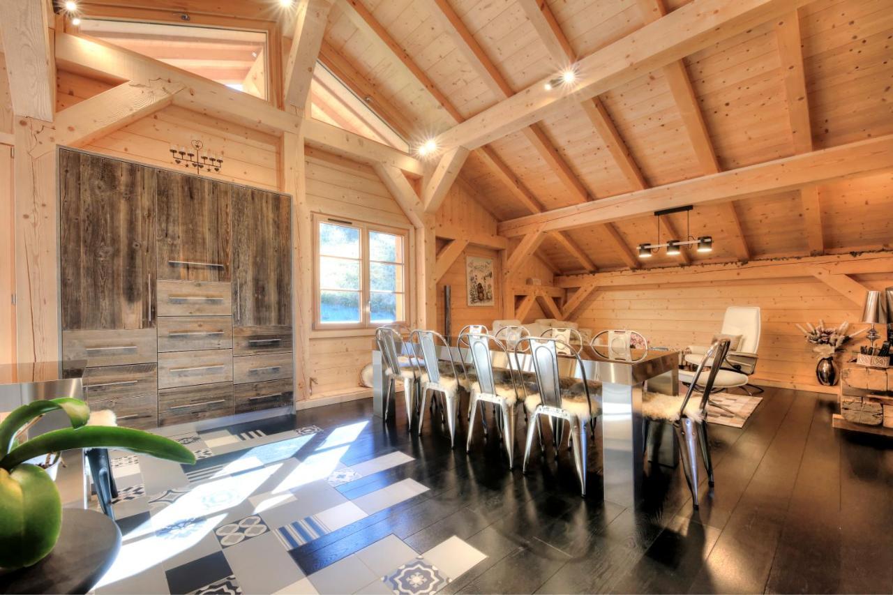 Villa Immobilier De Montagne - La Collection - Champetre Saint-Gervais-les-Bains Exterior foto