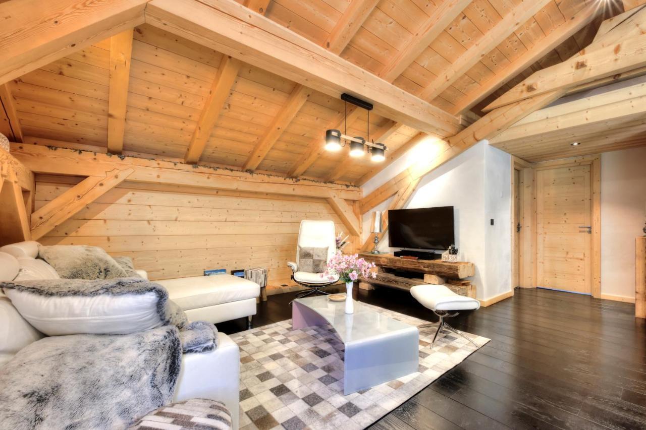 Villa Immobilier De Montagne - La Collection - Champetre Saint-Gervais-les-Bains Exterior foto